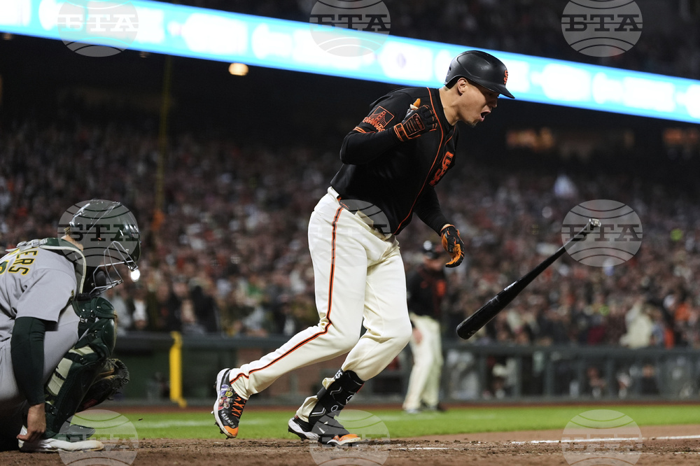 Athletics Giants Baseball
