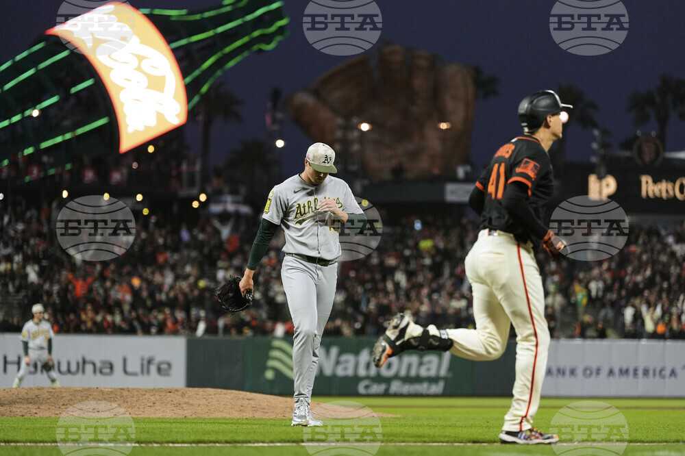 Athletics Giants Baseball