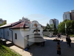 Храм "Св. великомъченик Мина" - литургия