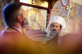 Храм "Св. великомъченик Мина" - света литургия