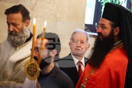 Храм "Св. великомъченик Мина" - света литургия