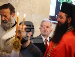 Храм "Св. великомъченик Мина" - света литургия