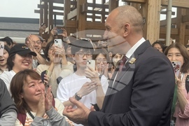 Япония - Осака - Румен Радев - световно изложение ЕКСПО 2025 - български павилион