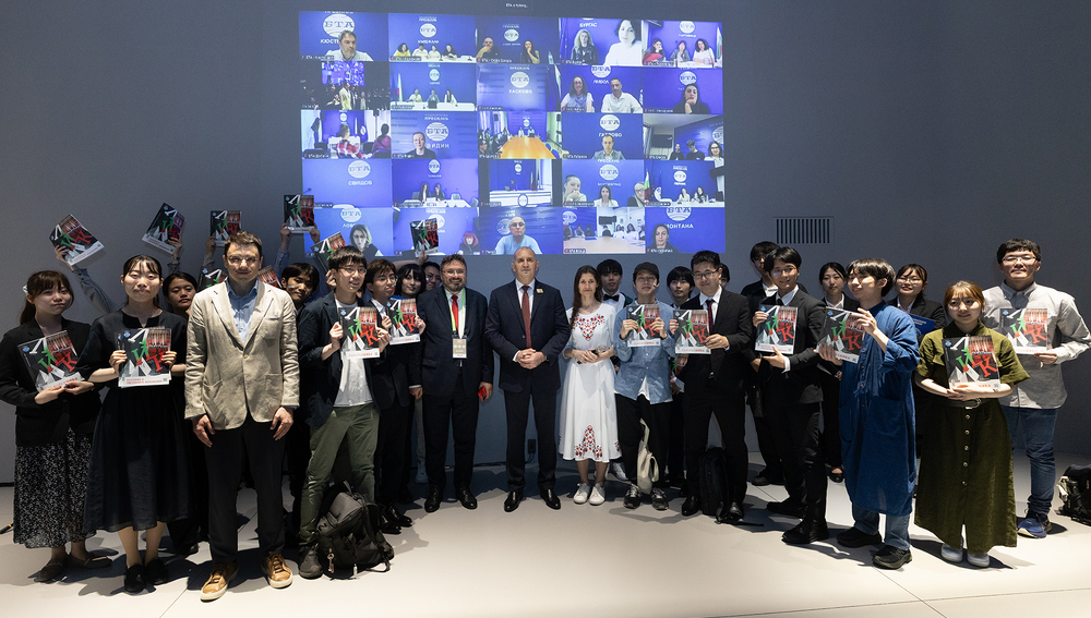 Президентът Румен Радев: България може уверено да си сътрудничи с Япония във високотехнологичните сектори на бъдещето