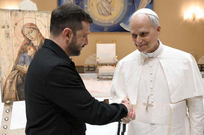 Киев поиска Ватиканът да формализира ролята си в преговорите за връщане на украинските деца, взети от Русия