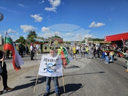 Русе - Дунав мост - протест