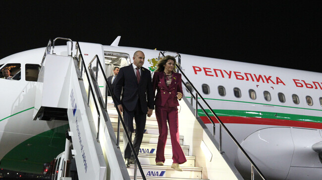 President Rumen Radev Arrives in Tokyo, Audience with Emperor Naruhito Scheduled