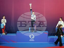 Бургас - художествена гимнастика - Европейска купа - награждаване