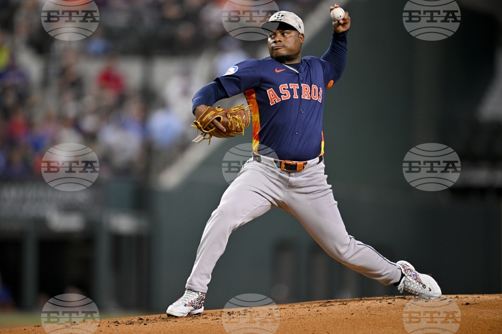 Astros Rangers Baseball