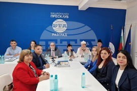 BTA’s National Press Club in Razgrad - presenting LIK’s April issue