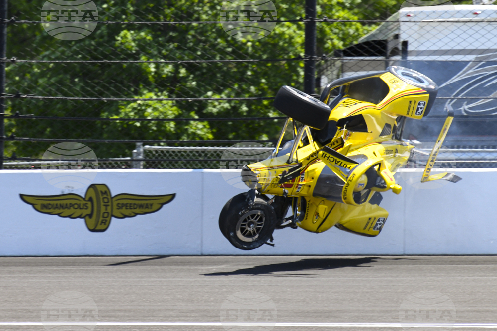 APTOPIX IndyCar Indy 500 Auto Racing