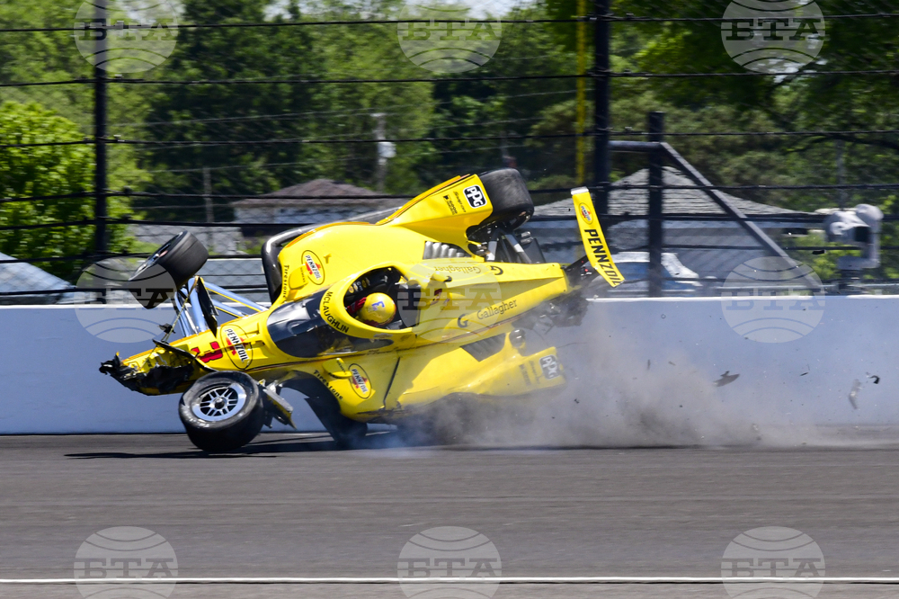APTOPIX IndyCar Indy 500 Auto Racing
