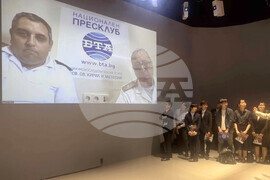 BTA’s National Press Club onboard RSV 421 – Varna - presenting LIK’s April issue