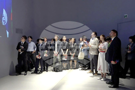 BTA’s National Press Club onboard RSV 421 – Varna - presenting LIK’s April issue