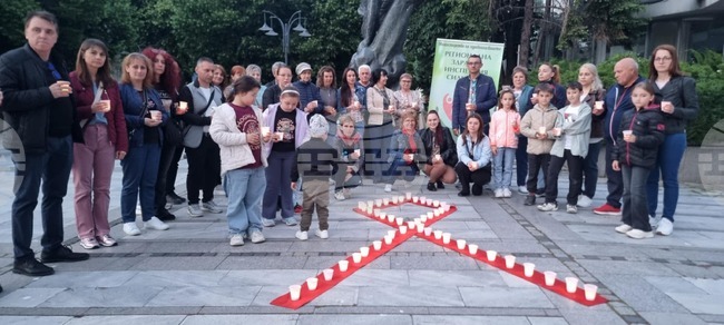 В Силистра изразиха съпричастността си към жертвите на СПИН