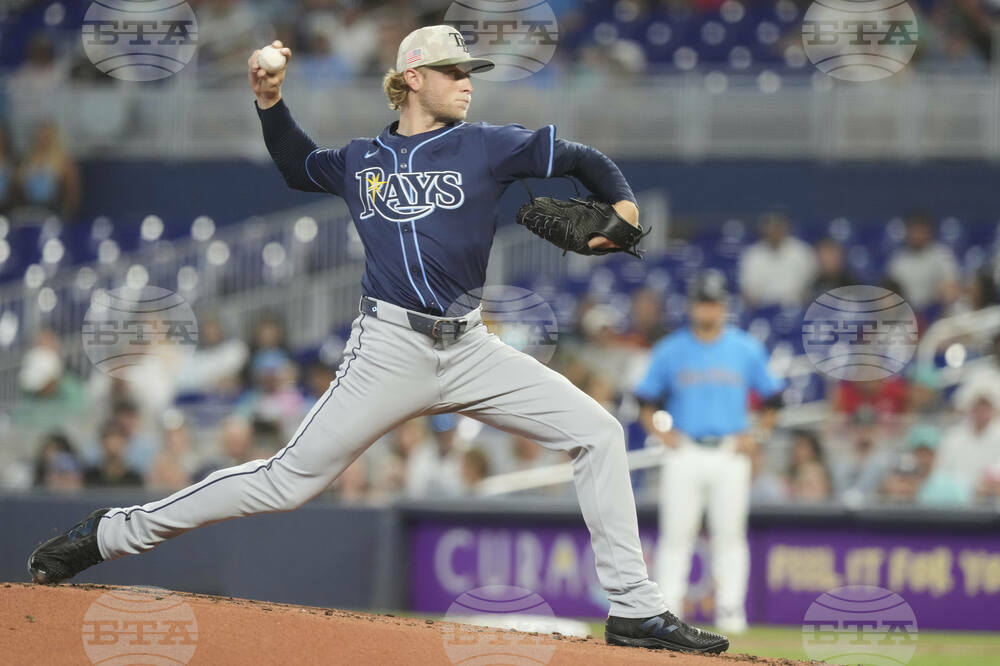 Rays Marlins Baseball