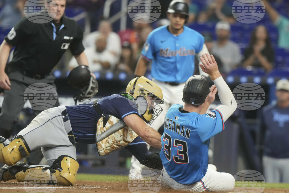 Rays Marlins Baseball
