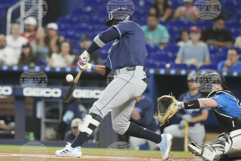 Rays Marlins Baseball