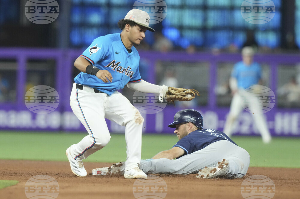 Rays Marlins Baseball