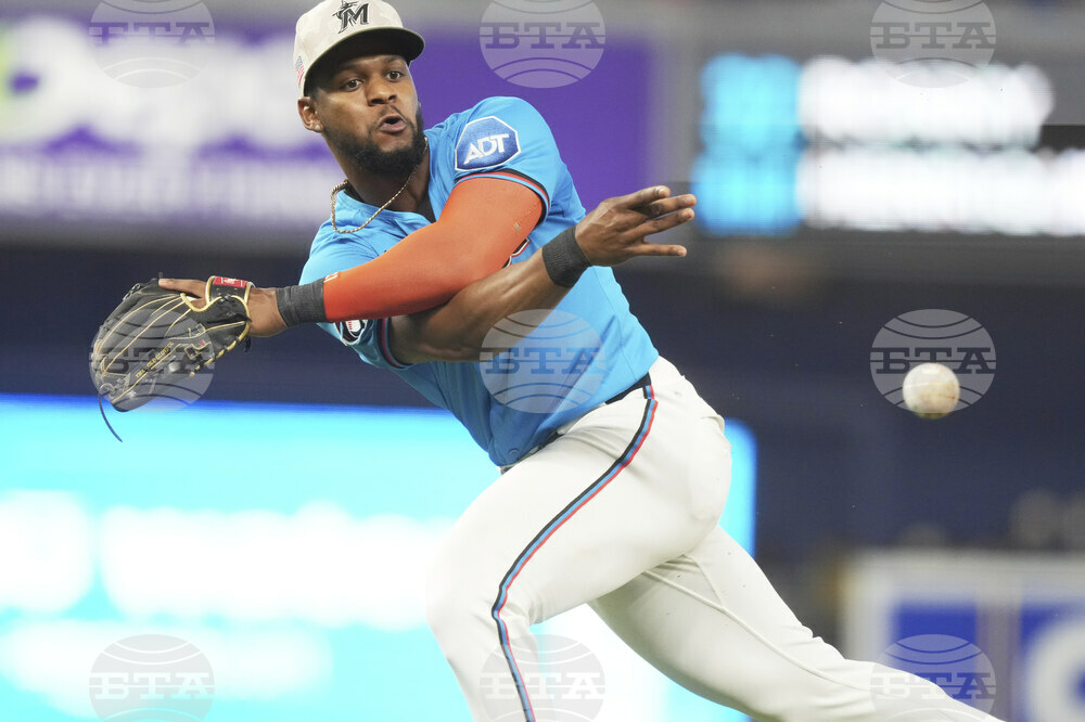 Rays Marlins Baseball