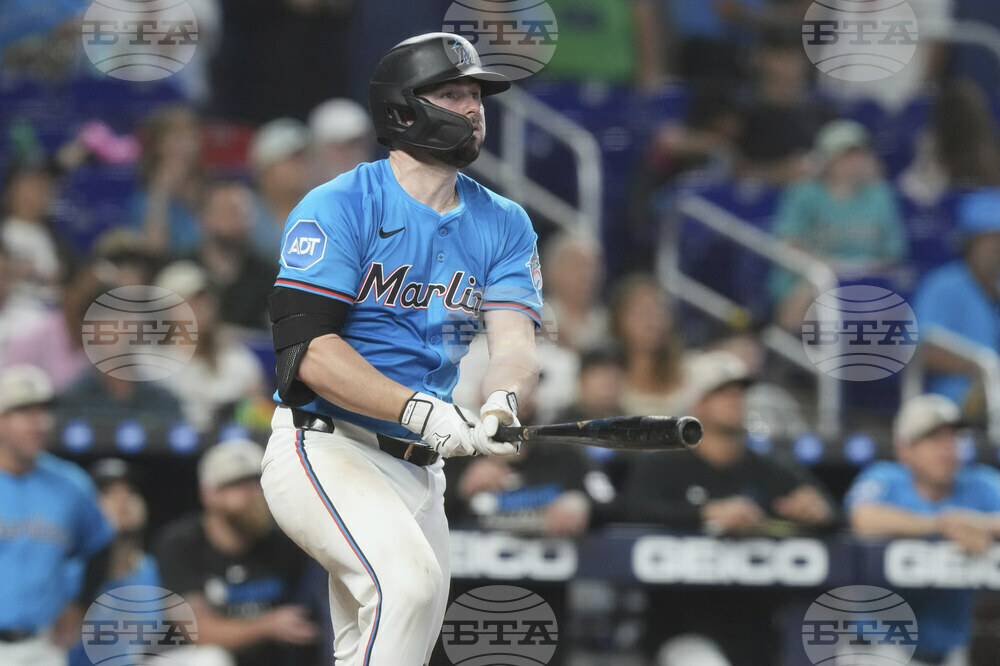 Rays Marlins Baseball