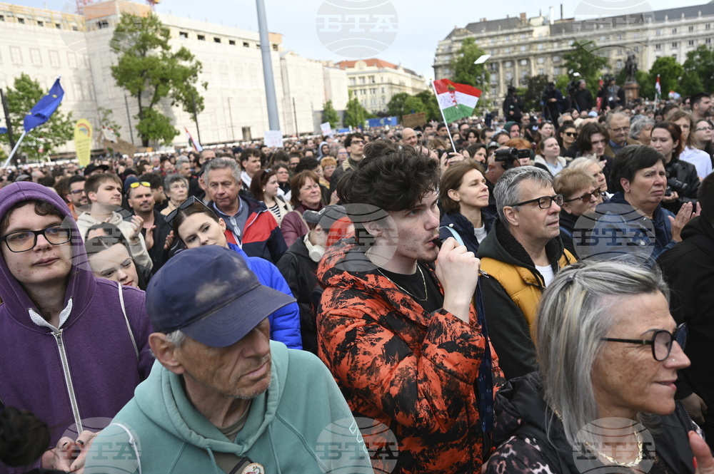 Hungary Protest Sovereignty Law