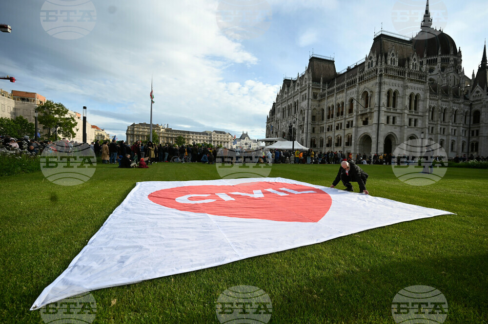 Hungary Protest Sovereignty Law