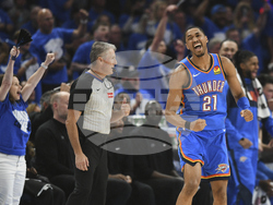 APTOPIX Nuggets Thunder Basketball