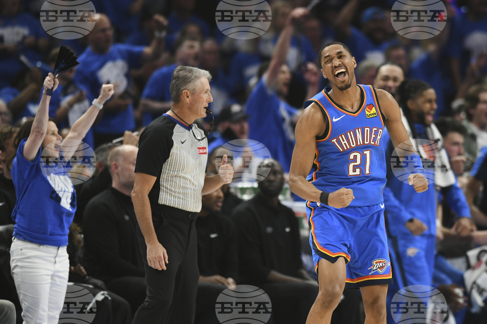 APTOPIX Nuggets Thunder Basketball