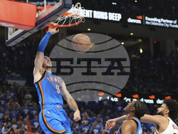 APTOPIX Nuggets Thunder Basketball