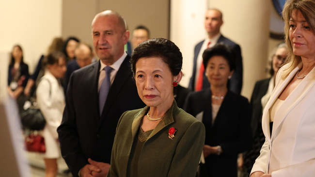 President Radev, Princess Takamado Visit Exhibition on Bulgarian-Japanese Relations