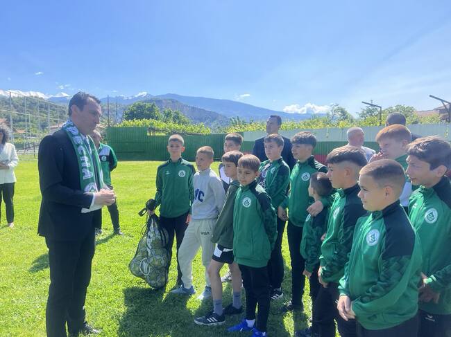 Министър Иван Пешев посети община Кресна