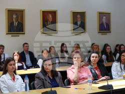 Благоевград - Петър Младенов - публична лекция