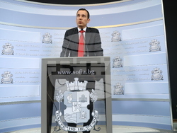 Столична община - Васил Терзиев - брифинг