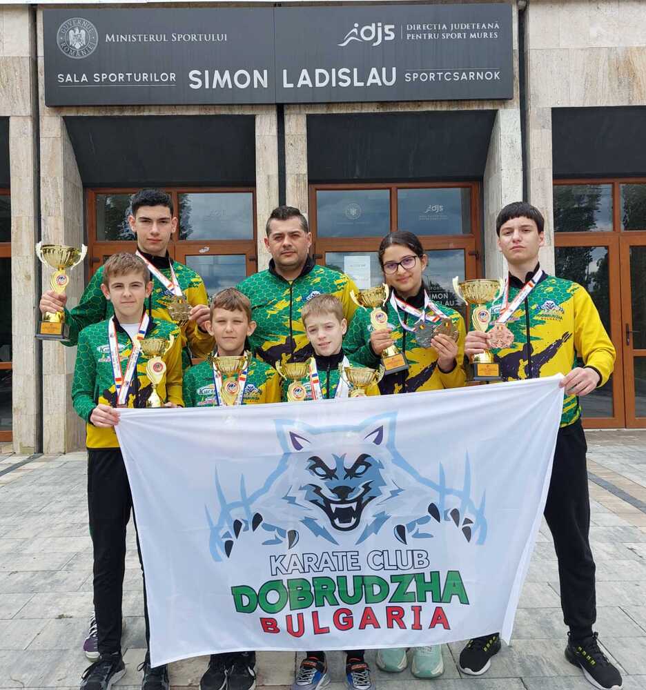 Община Добрич: Карате клуб "ДОБРУДЖА" взе участие в 15-то Европейско първенство по Шотокан Карате в Румъния