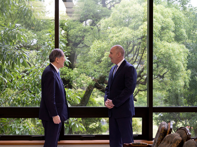 Румен Радев: България и Япония са свързани от уважението си към националната култура и традиции и от стремежа на двата народа да изграждат просперитета си чрез образование и почтен труд