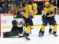 Coyotes Predators Hockey