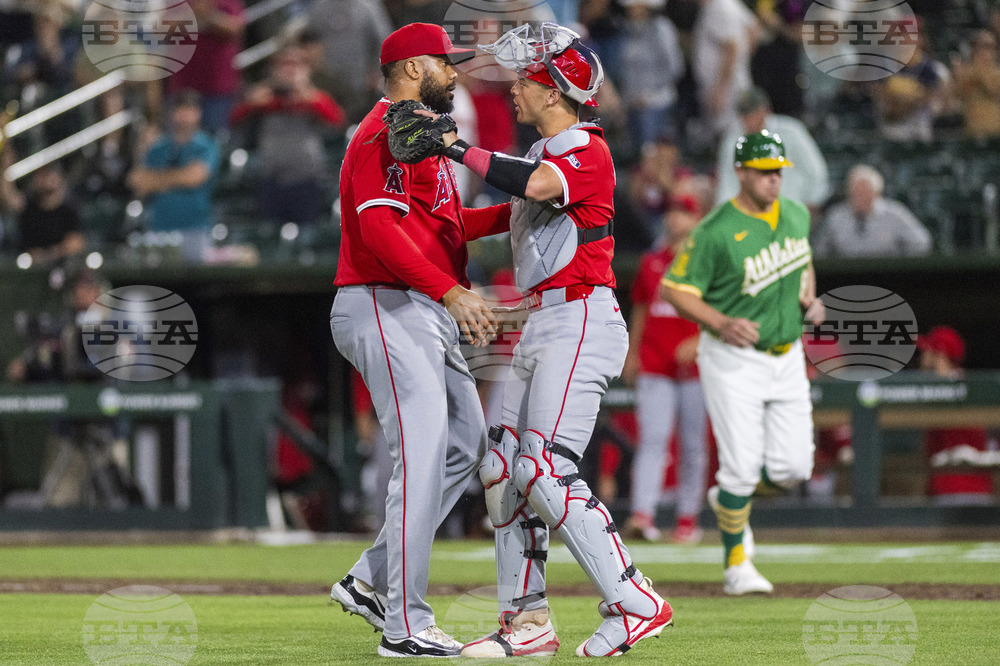 Angels Athletics Baseball
