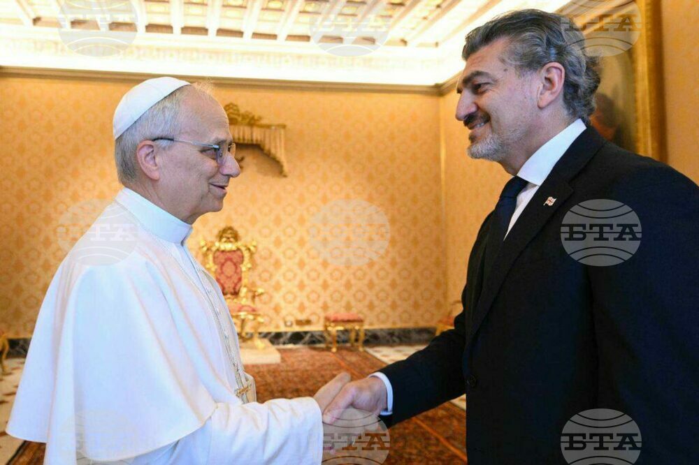 ГПБ: Грузинският президент Михаил Кавелашвили се срещна с папа Лъв XIV