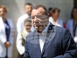 УМБАЛСМ „Н. И. Пирогов“ - паметник - откриване - Валентин Димитров