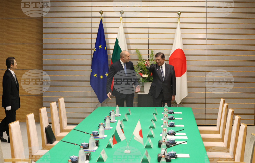 Japan's Prime Minister Welcomes President Radev with Military Honours