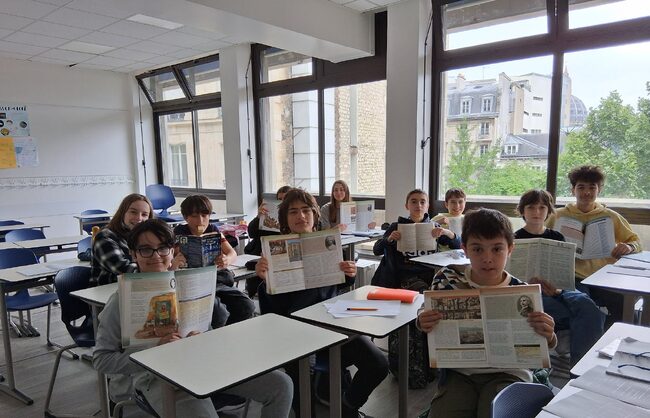 Ателие по гладко четене на български език беше организирано в Българското училище „Паисий Хилендарски“ в Париж