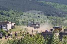 Учебен полигон „Ново село" - военнополицейско учение