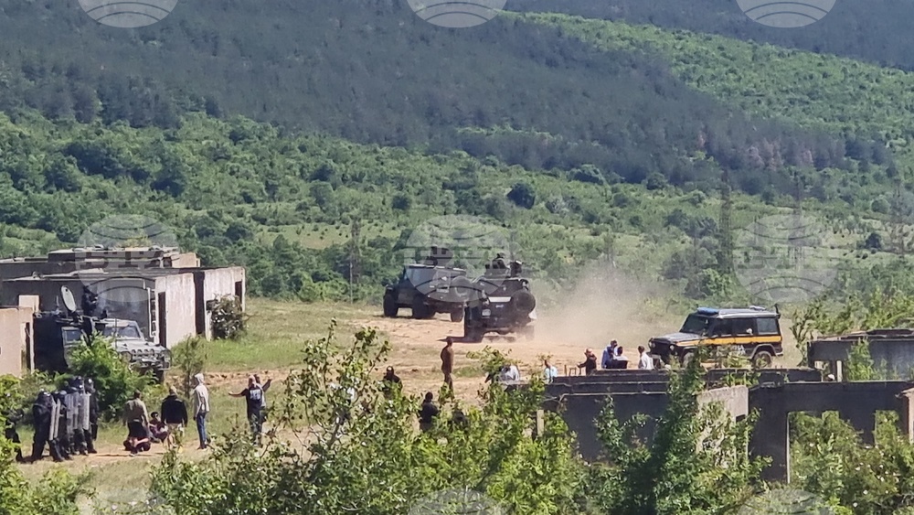 Учебен полигон „Ново село" - военнополицейско учение