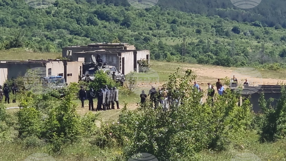 Учебен полигон „Ново село" - военнополицейско учение