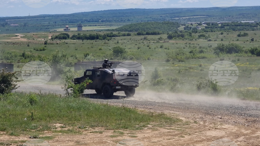 Учебен полигон „Ново село" - военнополицейско учение