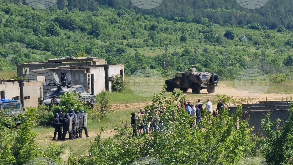 Учебен полигон „Ново село" - военнополицейско учение
