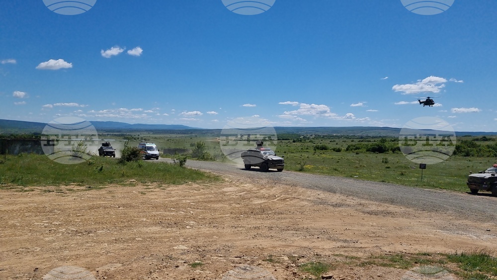 Учебен полигон „Ново село" - военнополицейско учение