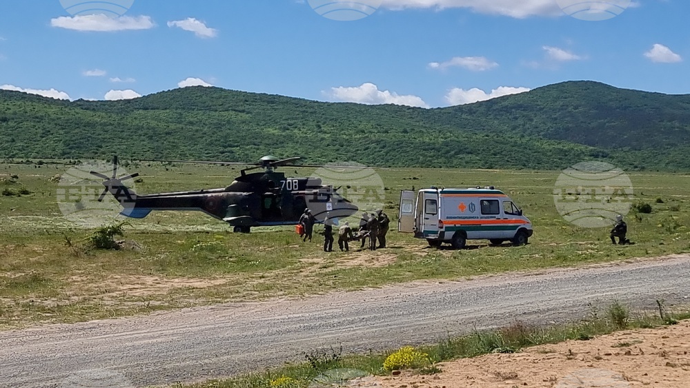 Учебен полигон „Ново село" - военнополицейско учение