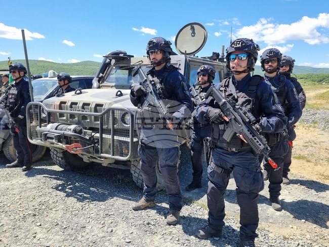 Учебен полигон „Ново село" - военнополицейско учение